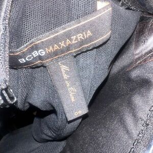 Black and cream dress